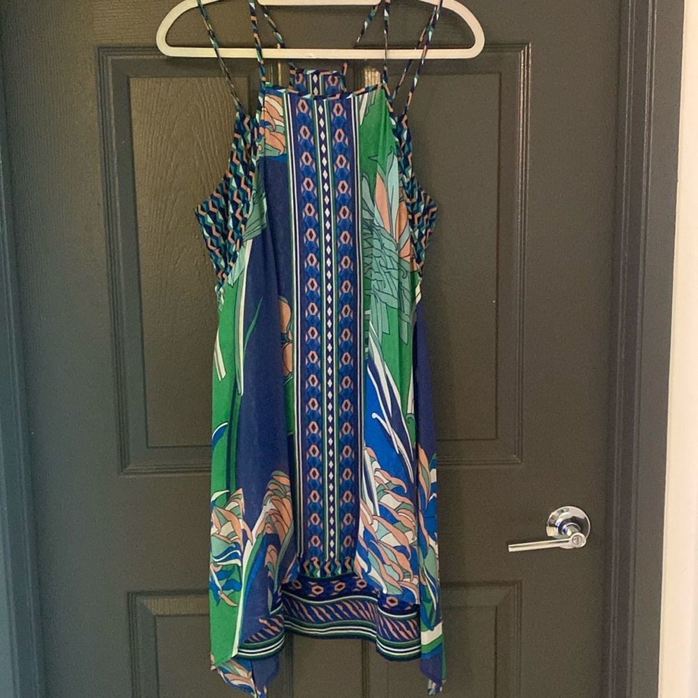 Maeve High Neck Halter Dress